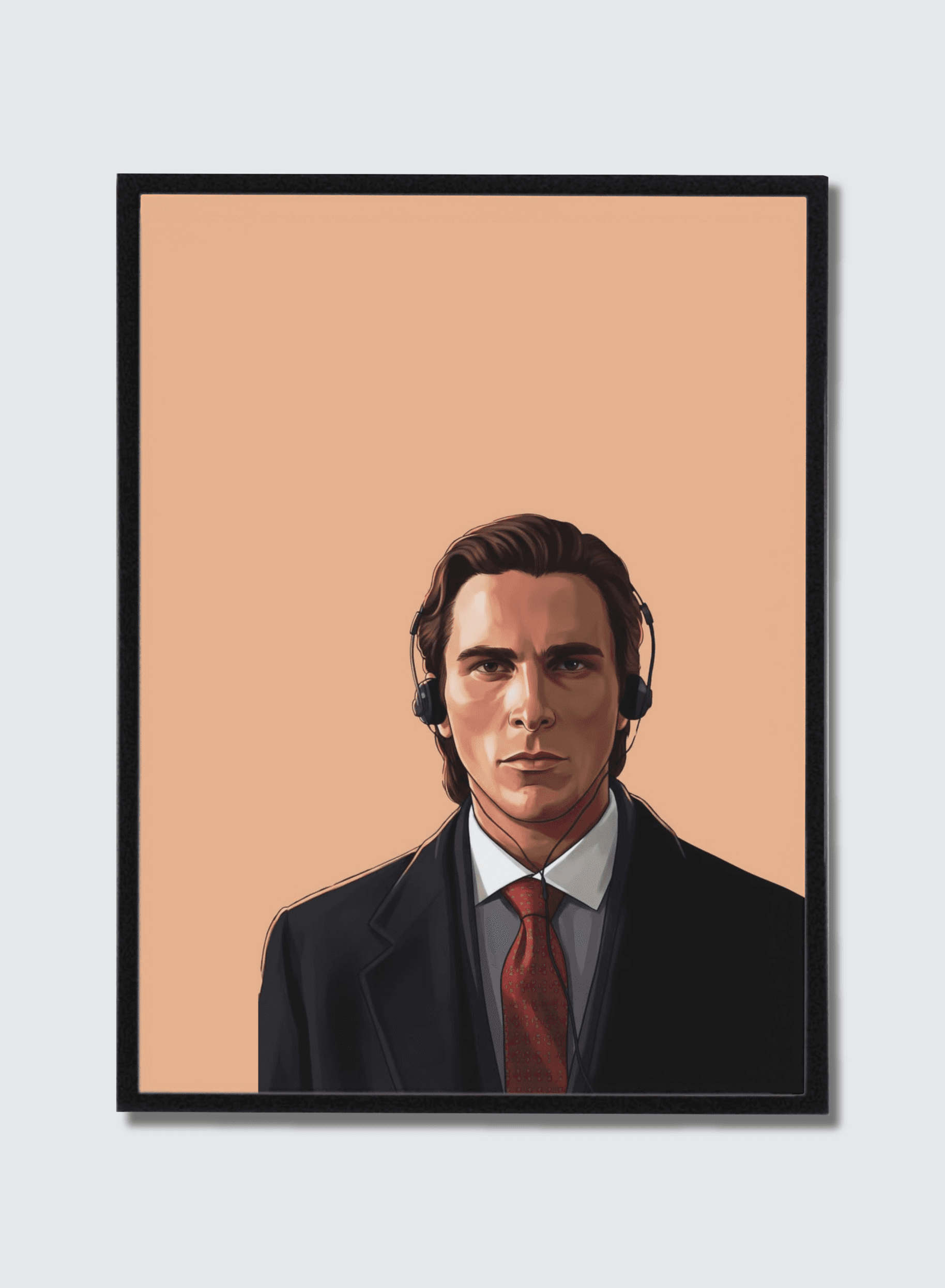 American Psycho — Patrick Bateman, framed poster