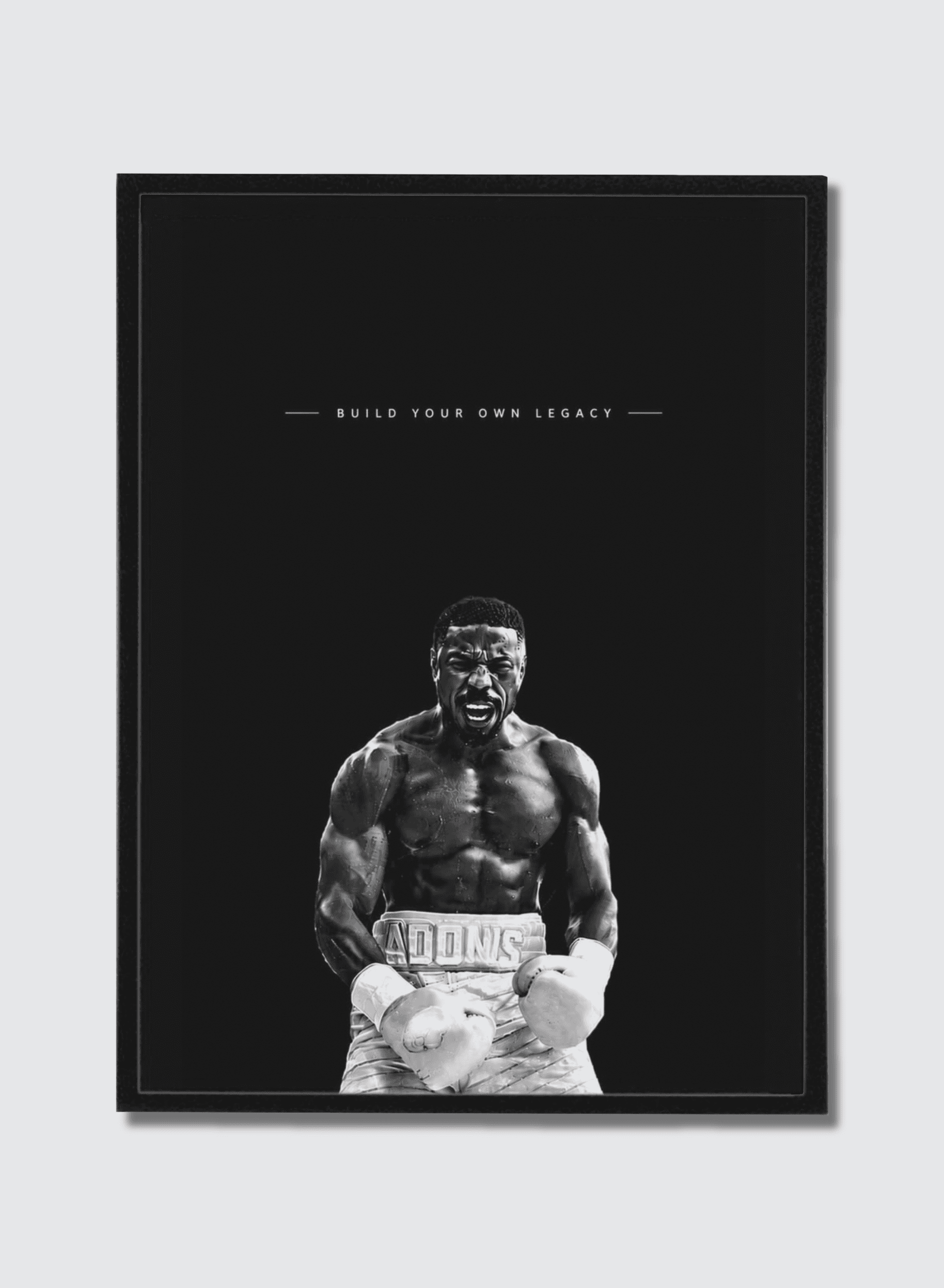 Creed — Adonis Creed, framed poster
