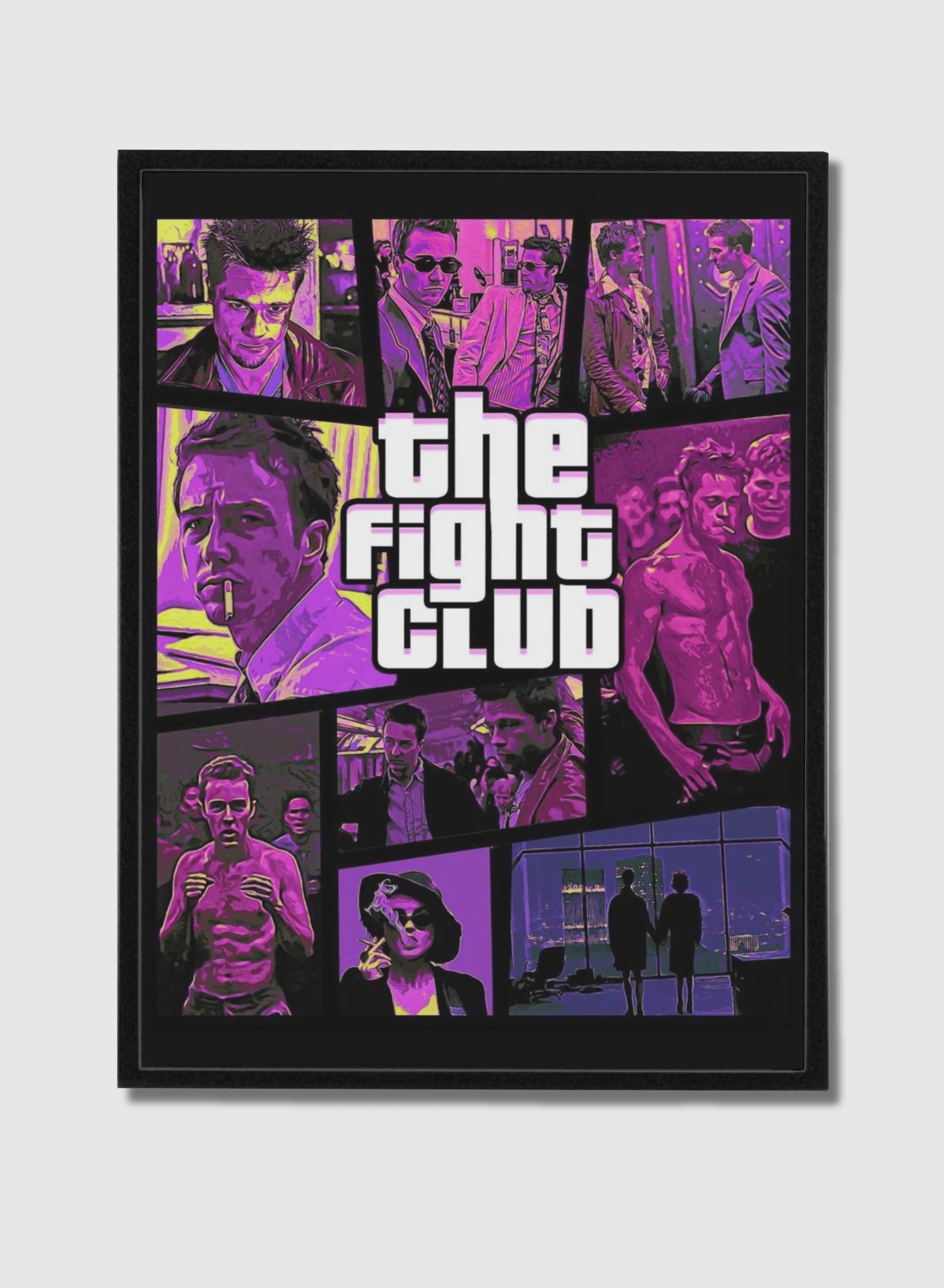 Fight Club — Alternate Cut, framed poster