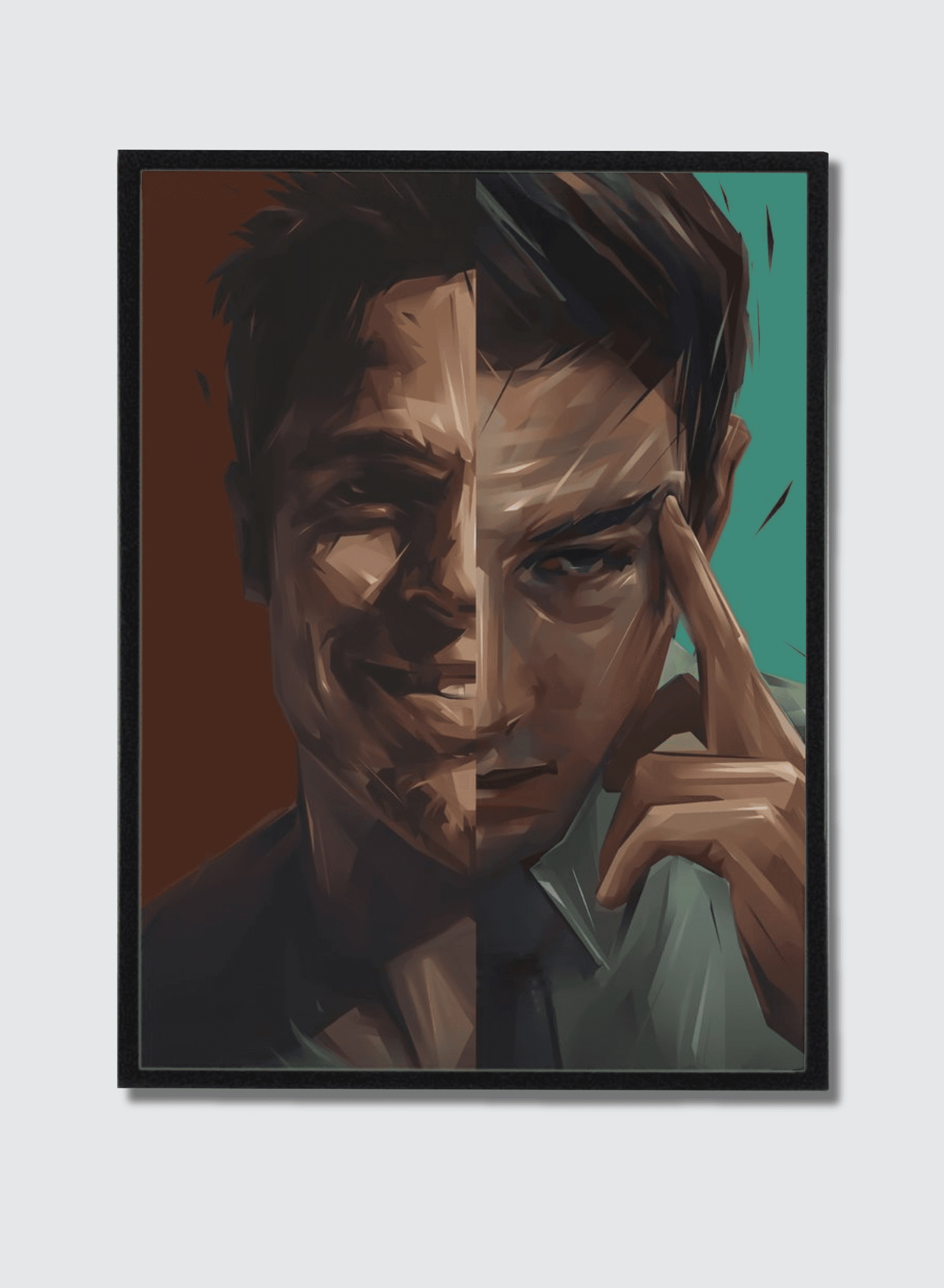 Fight Club — The First Rule, framed poster