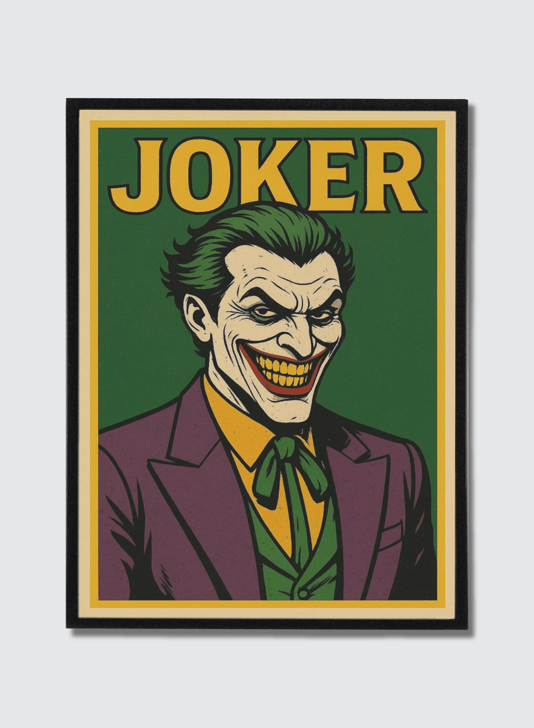 Joker — Art Edition, framed poster